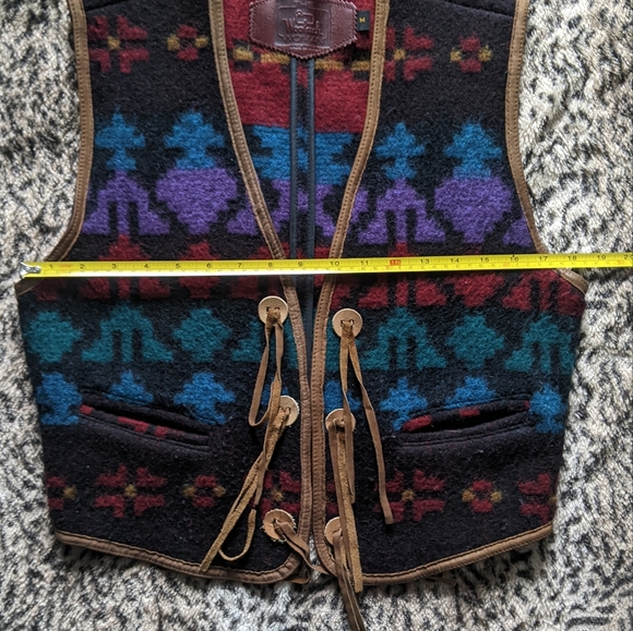 Vintage wool vest - Picture 6 of 7